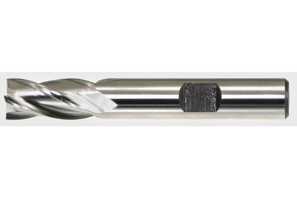 High Speed Steel Bright Fractional Center Cutting Multi-Flute Finishing End Mills