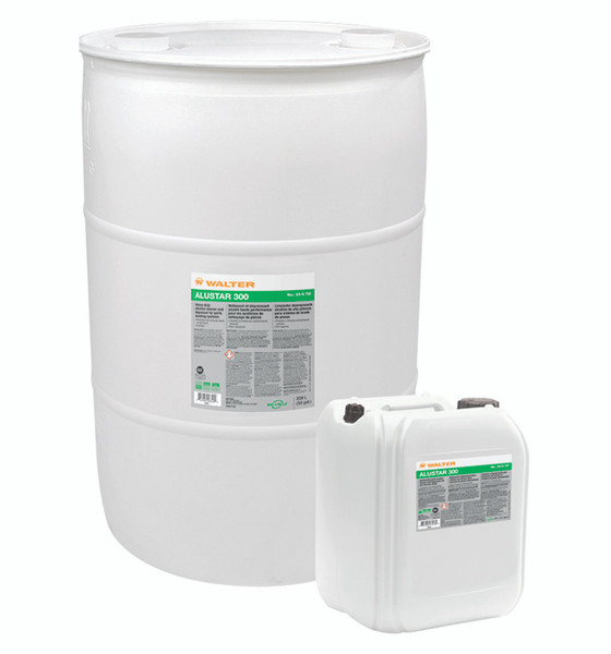 Walter ALUSTAR 300 HEAVY DUTY CONC. ALKALINE CLEANER/DEGREASER -PARTS WASHER 208L 53G758