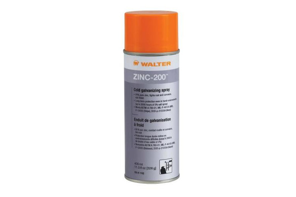 Cold galvanized spray