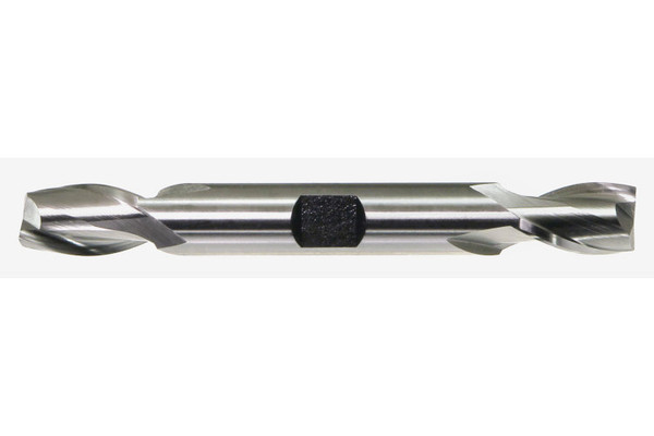 High Speed Steel Bright Fractional Center Cutting 2-Flute Finishing End Mills