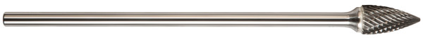 DRILLCO 7GX132SC SG-5L6, SOLID CARBIDE BUR SINGLE CUT (Carbide-Tipped Drill Bit)