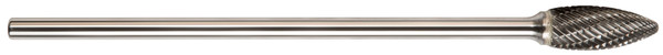 DRILLCO 7HX120DC SH-2L6, SOLID CARBIDE BUR DOUBLE CUT (Carbide-Tipped Drill Bit)