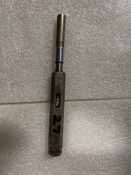 Go / No-Go Pin Gauge 0.21"-0.23" (GO 0.21" / NO-GO 0.23") Machinist Tool Room - Used