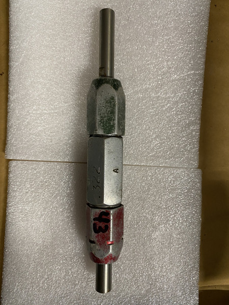 Go / No-Go Plug Gauge 0.302"-0.322" (GO 0.302" / NO-GO 0.322") Machinist Tool Room - Used