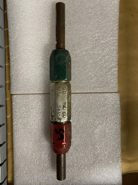 Go / No-Go Plug Gauge 0.3298"-0.3415" (GO 0.3298" / NO-GO 0.3415") Machinist Tool Room - Used
