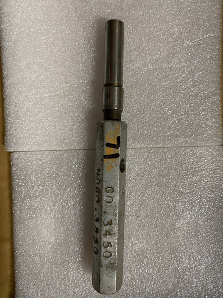 Go / No-Go Plug Gauge 0.345"-0.385" (GO 0.345" / NO-GO 0.385") Machinist Tool Room - Used