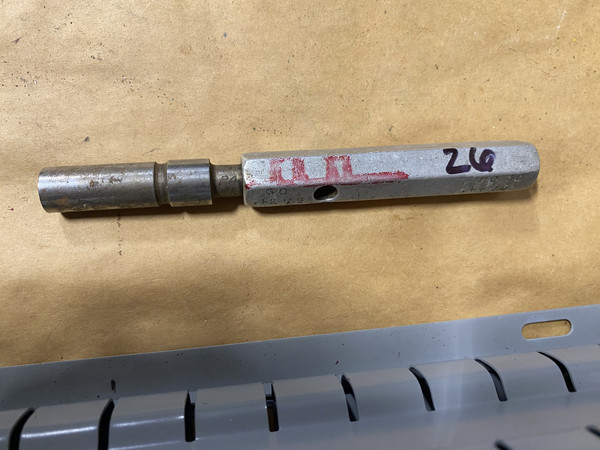 Go / No-Go Plug Gauge 0.4275"-0.4475" (GO 0.4275" / NO-GO 0.4475") Machinist Tool Room - Used