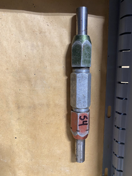 Go / No-Go Plug Gauge 0.47"-0.485" (GO 0.47" / NO-GO 0.485") Machinist Tool Room - Used