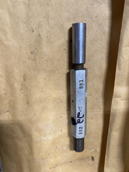 Go / No-Go Plug Gauge 0.561"-0.563" (GO 0.561" / NO-GO 0.563") Machinist Tool Room - Used