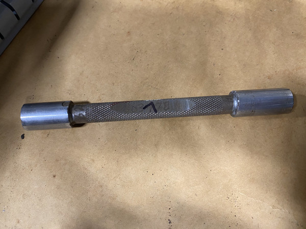 Go / No-Go Plug Gauge 0.624"-0.625" (GO 0.624" / NO-GO 0.625") Machinist Tool Room - Used