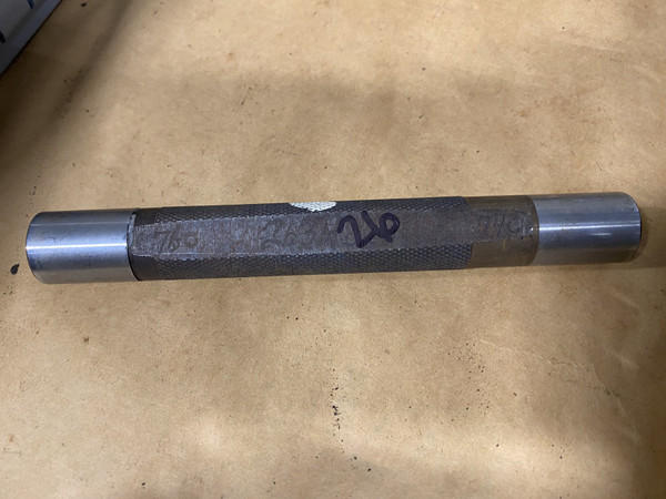 Go / No-Go Plug Gauge 0.74"-0.76" (GO 0.74" / NO-GO 0.76") Machinist Tool Room - Used