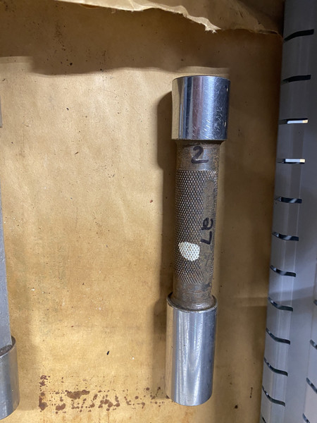 Go / No-Go Plug Gauge 0.991"-0.992" (GO 0.991" / NO-GO 0.992") Machinist Tool Room - Used