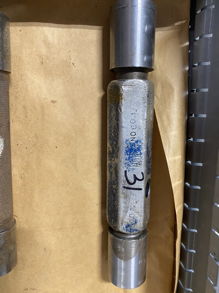 Go / No-Go Plug Gauge 1.155"-1.176" (GO 1.155" / NO-GO 1.176") Machinist Tool Room - Used