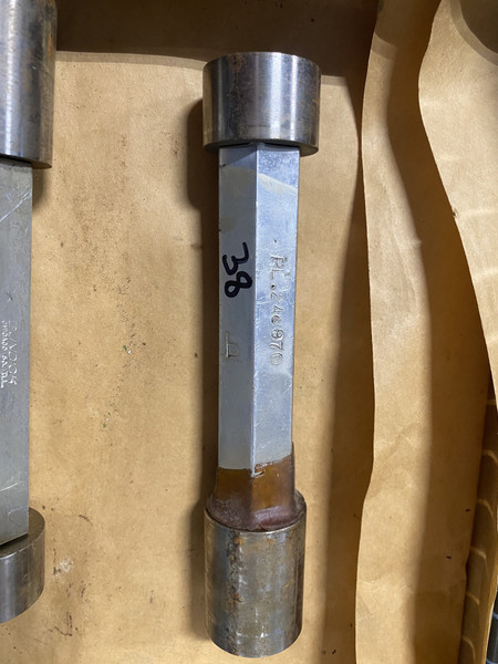 Go / No-Go Plug Gauge 1.18"-1.19" (GO 1.18" / NO-GO 1.19") Machinist Tool Room - Used