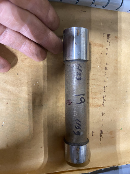 Go / No-Go Plug Gauge 1.123"-1.153" (GO 1.123" / NO-GO 1.153") Machinist Tool Room - Used