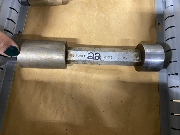Go / No-Go Plug Gauge 1.514"-1.524" (GO 1.514" / NO-GO 1.524") Machinist Tool Room - Used