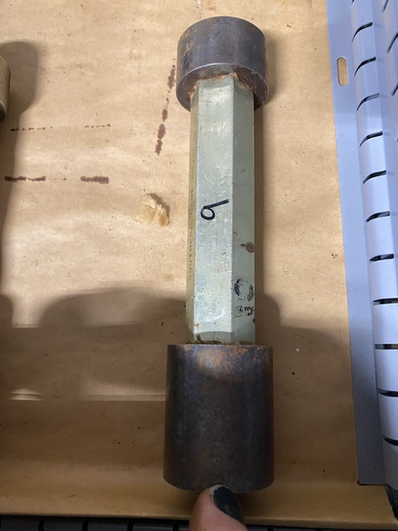 Go / No-Go Plug Gauge 1.625"-1.63" (GO 1.625" / NO-GO 1.63") Machinist Tool Room - Used
