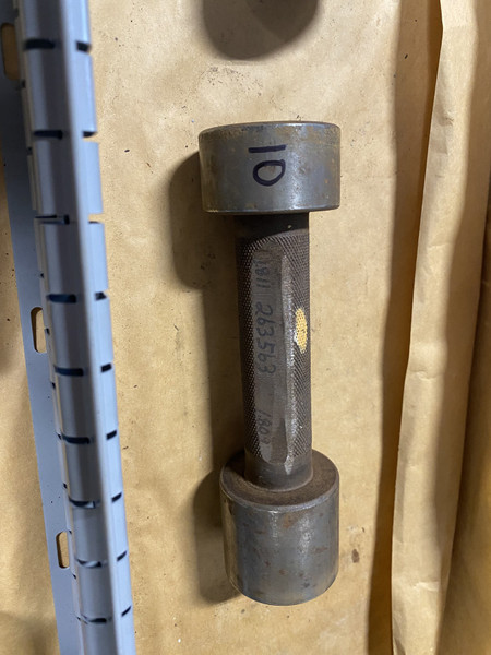 Go / No-Go Plug Gauge 1.809"-1.811" (GO 1.809" / NO-GO 1.811") Machinist Tool Room - Used