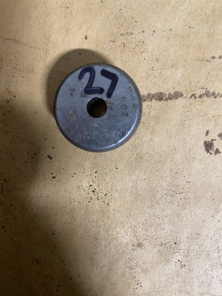 Master Setting Ring Gauge 0.251" Machinist Tool Room - Used