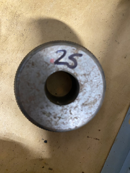 Master Setting Ring Gauge 0.635" Machinist Tool Room - Used