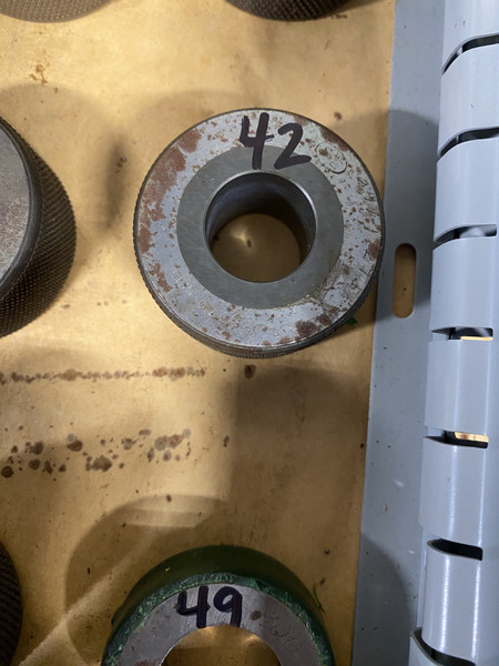 Master Setting Ring Gauge 0.75195" Machinist Tool Room - Used