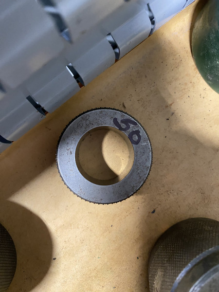 Master Setting Ring Gauge 0.9194" Machinist Tool Room - Used
