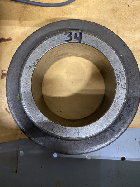 Master Setting Ring Gauge 2.501" Machinist Tool Room - Used