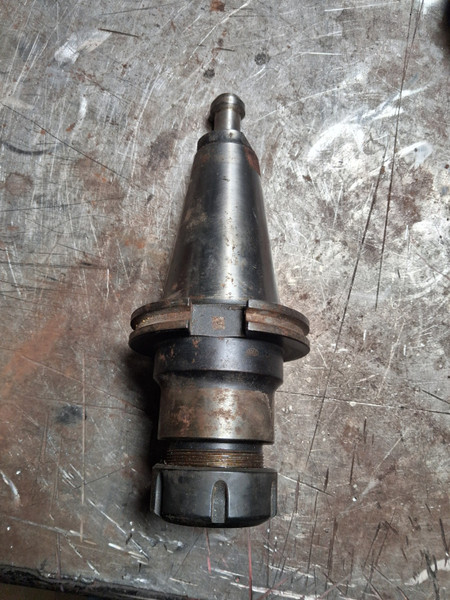 Techniks CAT50 ER40 Collet Chuck 4in 22321 Balanced G2.5 25000 RPM Tool Holder