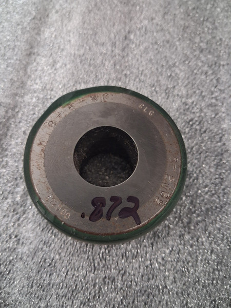 Master Setting Ring Gauge 0.872" Machinist Tool Room - Used [642]
