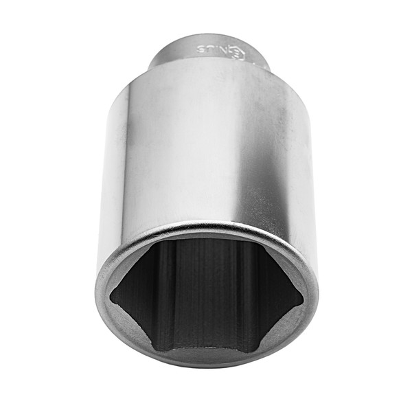 Genius Tools 3/4" Dr. 47mm Deep Hand Socket (CR-Mo) - 629547