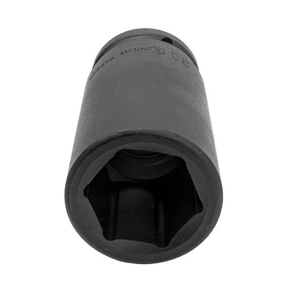Genius Tools 3/4" Dr. 30mm Deep Impact Socket (CR-Mo) - 649530