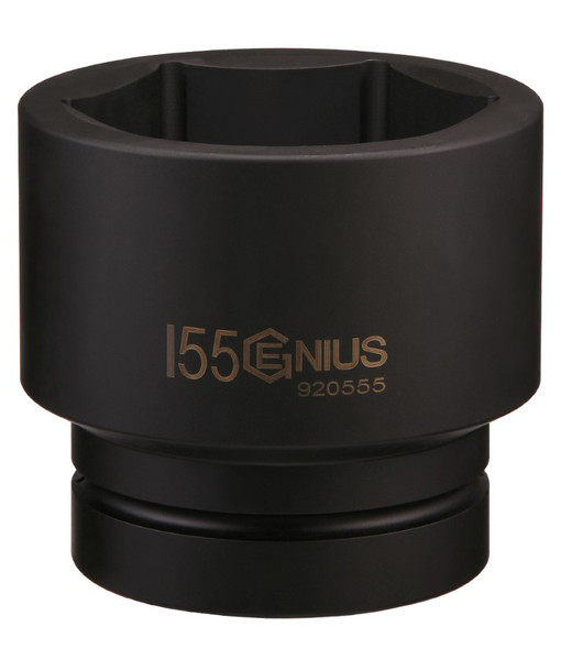 GENIUS TOOLS 920944 2-1/2" Dr. 7-5/8" Impact Socket