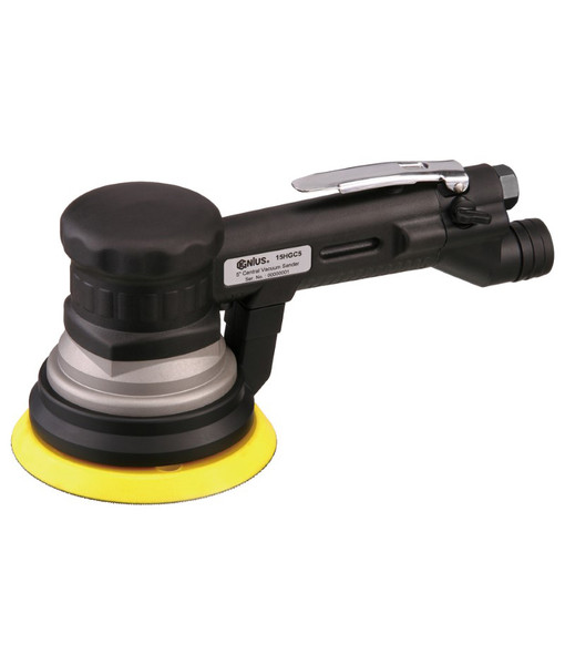 GENIUS TOOLS 15HGC5 5" Air Sander(Gear-Driven)(Central Vacuum)