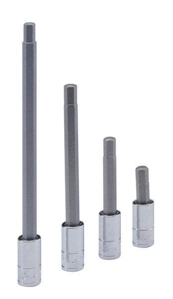 <ul><li>HEX BIT SOCKET - 5/32" Hex Size</li><li>SPECIFICATIONS - 1/4" Inch Drive Size with an overall length of 100mm (or 3.94 Inches)</li><li>DURABLE MATERIALS - Made from High Speed Steel for high strength and durability while having anti-corrosive properties</li><li>TOOL ORGANIZATION - Sizes are stamped for permanent and easy identification of size</li><li>RELIABLE AND EFFECTIVE - Our Hex Bit Sockets are securely attached but are interchangeable. They are built to handle the rigorous needs of professional technicians.</li><li>PEACE OF MIND - Purchase with confidence backed by the Genius Tools Limited Lifetime Warranty against manufacturer defects</li><li>ANSI STANDARDS - Meets or exceeds the standards established by the American National Standards Institute<li>PROFESSIONAL GRADE - Genius Tools are designed and made for use by professional technicians and built to perform over a lifetime of heavy use.  Trust Genius for a quality tool at a value cost to you.</ul> Genius Tools Bit Sockets are designed for maximum life and performance.  Using only the highest quality materials, our Bit Sockets are made from industry leading Chrome Vanadium or Chrome Molybdenum steel and are heat treated for maximum strength.  <br /> <br />
To guarantee the highest level of quality, we maintain strict production standards.  From raw material inspection, production control, quality and function