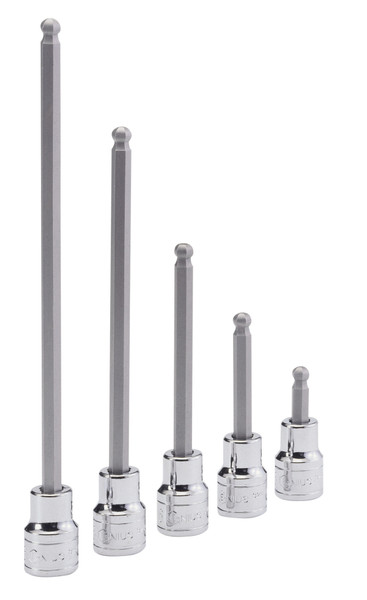 <ul><li>BIT SOCKET - 3/8" Dr. 7/32" Wobble Hex Bit Socket 50mmL</li><li>SPECIFICATION - Overall length of 50mm (or 1.97 Inches)</li><li>DURABLE MATERIALS - Made from High Speed Steel for high strength and durability while having anti-corrosive properties</li><li>TOOL ORGANIZATION - Sizes are stamped for permanent and easy identification of size</li><li>RELIABLE AND EFFECTIVE - Our Bit Sockets are securely attached, interchangeable, and are built to handle the rigorous needs of professional technicians.</li><li>PEACE OF MIND - Purchase with confidence backed by the Genius Tools Limited Lifetime Warranty against manufacturer defects</li><li>ANSI STANDARDS - Meets or exceeds the standards established by the American National Standards Institute</li><li>PROFESSIONAL GRADE - Genius Tools are designed and made for use by professional technicians and built to perform over a lifetime of heavy use.</li></ul> Genius Tools Bit Sockets are designed for maximum life and performance.  Using only the highest quality materials, our Bit Sockets are made from industry leading Chrome Vanadium or Chrome Molybdenum steel and are heat treated for maximum strength.  <br /> <br />
To guarantee the highest level of quality, we maintain strict production standards.  From raw material inspection, production control, quality and function <ul><li>BIT SOCKET - 3/8" Dr. 7/32" Wobble Hex Bit Socket 50mmL</li><li>SPECIFICATION - Overall length of 50mm (or 1.97 Inches)</li><li>DURABLE MATERIALS - Made from High Speed Steel for high strength and durability while having anti-corrosive properties</li><li>TOOL ORGANIZATION - Sizes are stamped for permanent and easy identification of size</li><li>RELIABLE AND EFFECTIVE - Our Bit Sockets are securely attached, interchangeable, and are built to handle the rigorous needs of professional technicians.</li><li>PEACE OF MIND - Purchase with confidence backed by the Genius Tools Limited Lifetime Warranty against manufacturer defects</li><li>ANSI STANDARDS - Meets or exceeds the standards established by the American National Standards Institute</li><li>PROFESSIONAL GRADE - Genius Tools are designed and made for use by professional technicians and built to perform over a lifetime of heavy use.</li></ul> Genius Tools Bit Sockets are designed for maximum life and performance.  Using only the highest quality materials, our Bit Sockets are made from industry leading Chrome Vanadium or Chrome Molybdenum steel and are heat treated for maximum strength.  <br /> <br />
To guarantee the highest level of quality, we maintain strict production standards.  From raw material inspection, production control, quality and function