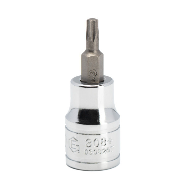 <ul><li>BIT SOCKET - 3/8" Dr. T-20 Star Bit Socket 50mmL</li><li>SPECIFICATION - Overall length of 50mm (or 1.97 Inches)</li><li>DURABLE MATERIALS - Made from High Speed Steel for high strength and durability while having anti-corrosive properties</li><li>TOOL ORGANIZATION - Sizes are stamped for permanent and easy identification of size</li><li>RELIABLE AND EFFECTIVE - Our Bit Sockets are securely attached, interchangeable, and are built to handle the rigorous needs of professional technicians.</li><li>PEACE OF MIND - Purchase with confidence backed by the Genius Tools Limited Lifetime Warranty against manufacturer defects</li><li>ANSI STANDARDS - Meets or exceeds the standards established by the American National Standards Institute</li><li>PROFESSIONAL GRADE - Genius Tools are designed and made for use by professional technicians and built to perform over a lifetime of heavy use.</li></ul> Genius Tools Bit Sockets are designed for maximum life and performance.  Using only the highest quality materials, our Bit Sockets are made from industry leading Chrome Vanadium or Chrome Molybdenum steel and are heat treated for maximum strength.  <br /> <br />
To guarantee the highest level of quality, we maintain strict production standards.  From raw material inspection, production control, quality and function <ul><li>BIT SOCKET - 3/8" Dr. T-20 Star Bit Socket 50mmL</li><li>SPECIFICATION - Overall length of 50mm (or 1.97 Inches)</li><li>DURABLE MATERIALS - Made from High Speed Steel for high strength and durability while having anti-corrosive properties</li><li>TOOL ORGANIZATION - Sizes are stamped for permanent and easy identification of size</li><li>RELIABLE AND EFFECTIVE - Our Bit Sockets are securely attached, interchangeable, and are built to handle the rigorous needs of professional technicians.</li><li>PEACE OF MIND - Purchase with confidence backed by the Genius Tools Limited Lifetime Warranty against manufacturer defects</li><li>ANSI STANDARDS - Meets or exceeds the standards established by the American National Standards Institute</li><li>PROFESSIONAL GRADE - Genius Tools are designed and made for use by professional technicians and built to perform over a lifetime of heavy use.</li></ul> Genius Tools Bit Sockets are designed for maximum life and performance.  Using only the highest quality materials, our Bit Sockets are made from industry leading Chrome Vanadium or Chrome Molybdenum steel and are heat treated for maximum strength.  <br /> <br />
To guarantee the highest level of quality, we maintain strict production standards.  From raw material inspection, production control, quality and function