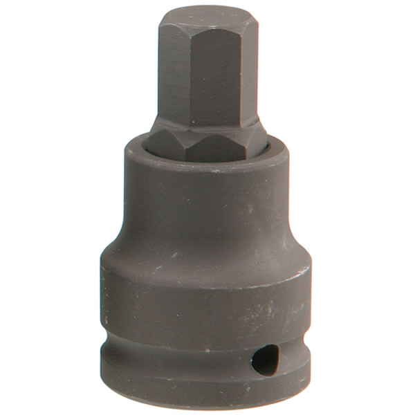 <ul><li>HEX IMPACT BIT SOCKET - 30mm Hex Bit Socket</li><li>SPECIFICATIONS - 3/4" Inch Drive Size with an overall length of 90mm (or 3.54 Inches)</li><li>DURABLE MATERIALS - Made from Chromium Molybdenum Alloy Steel for high strength and durability while having anti-corrosive properties</li><li>TOOL ORGANIZATION - Sizes are stamped for permanent and easy identification of size</li><li>RELIABLE AND EFFECTIVE - Impact Bit Sockets heat treated for strength with black oxide coated to handle the rigorous needs of professional technicians.</li><li>PEACE OF MIND - Purchase with confidence backed by the Genius Tools Limited Lifetime Warranty against manufacturer defects</li><li>ANSI STANDARDS - Meets or exceeds the standards established by the American National Standards Institute<li>PROFESSIONAL GRADE - Genius Tools are designed and made for use by professional technicians and built to perform over a lifetime of heavy use.  Trust Genius for a quality tool at a value cost to you.</ul> <p>Quality you can trust: Genius Tools impact sockets, impact bits and impact bit sockets are made for professionals and serious tool users. We offer bit sockets and impact bit sockets. One in chrome vanadium and one in chrome molybdenum. Our multi-step manufacturing process ensures that our tools meet ANSI specs.</p>
<p>Our bit sockets come in drive sizes between ¼” to ½” and out impact bit sockets come in drive sizes between 3/8" and 1". All of our bit sockets come in multiple lengths and multiple tip configurations.</p>