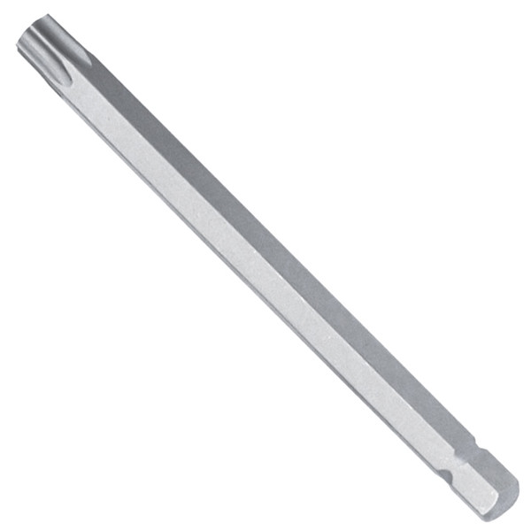 <ul><li>SCREWDRIVER BIT - 1/4" Hex Shank, T-9 Tamperproof Star Bit 88mmL</li><li>SPECIFICATION - Overall length of 88mm (or 3.46 Inches)</li><li>DURABLE MATERIALS - Made from High Speed Steel for high strength and durability while having anti-corrosive properties</li><li>TOOL ORGANIZATION - Sizes are stamped for permanent and easy identification of size</li><li>SUPERIOR DESIGN - Screwdriver Bits are heat treated which creates a tough durable exterior and superior inner core strength for a lifetime of professional use</li><li>PEACE OF MIND - Purchase with confidence backed by the Genius Tools Limited Lifetime Warranty against manufacturer defects</li><li>ANSI STANDARDS - Meets or exceeds the standards established by the American National Standards Institute</li><li>PROFESSIONAL GRADE - Genius Tools are designed and made for use by professional technicians and built to perform over a lifetime of heavy use.</li></ul> Genius Tools Screwdrivers and Bits are designed and manufactured to handle everything from everyday use to industrial applications.  Using the highest quality metals during production, Genius Tools Screwdrivers and Bits are also heat treated in our multi-step production facility to ensure the highest levels of strength and durability for a lifetime of quality use.