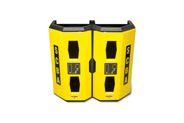 Protects dual SCBAs from dust, moisture, and damaging plant environments