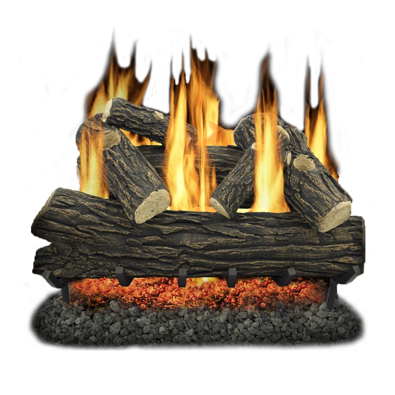 Kozy World Glv030 Vented 30 Inch Legacy Oak Log Set 65 000 Btus World Marketing Of America Inc