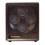 FRONT VIEW PORTABLE BROWN BOX HEATER