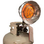 right angled image of single tank top heater