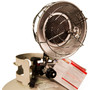 right angled image of single tank top heater off