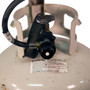 control knob image of a 360 degree tank top heater turned on