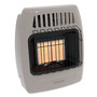 RIGHT ANGLE VIEW OF BEIGE INFRARED WALL HEATER