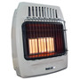 front right angled image of Comfort Glow 18,000 BTU infrared radiant vent free heater, natural gas