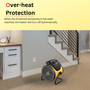 overheat protection image of electric forced air hot air circulator