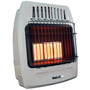 front right angled image of Comfort Glow 18,000 BTU infrared radiant vent free heater, propane and natural gas