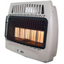 front left angled image of Comfort Glow 30,000 BTU infrared radiant vent free heater, propane and natural gas