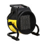 BLACK AND YELLOW HEATER FRONT RIGHT ANGLE